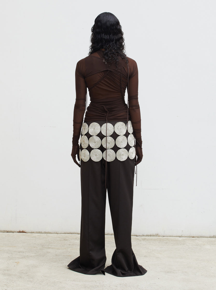 ECLIPSE MIRCO MINI BELT SKIRT