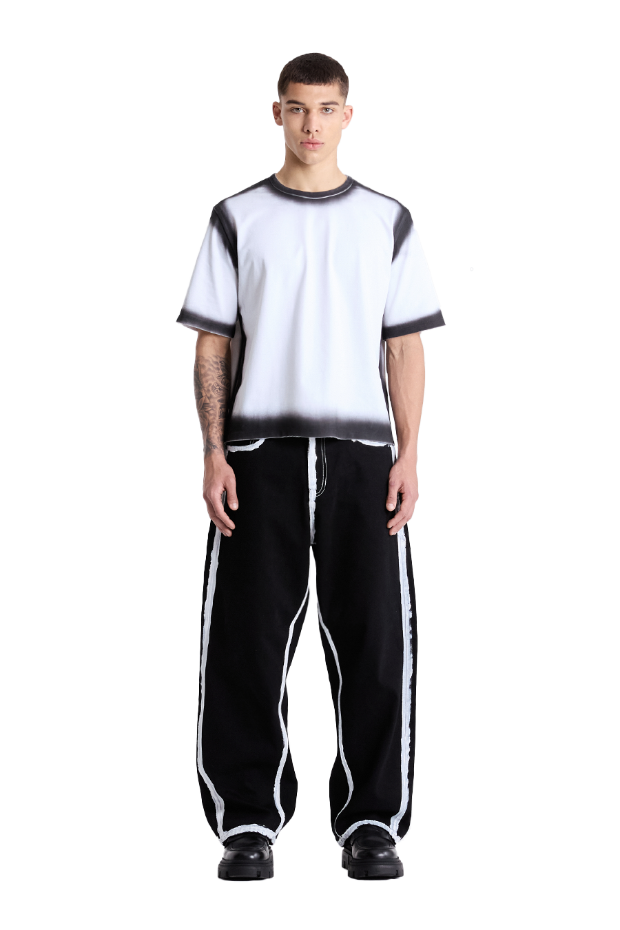 SPRAY TEE | IVORY
