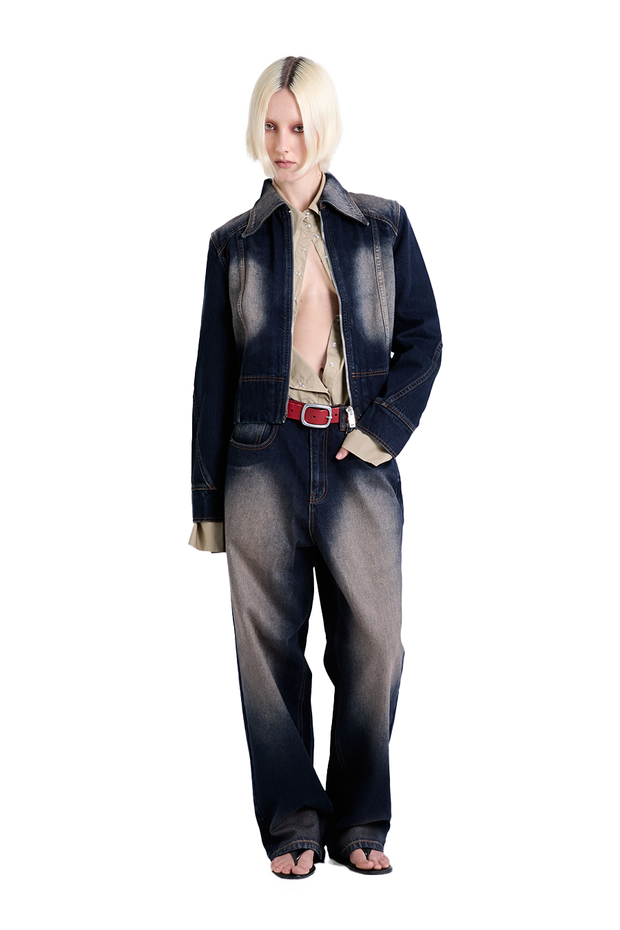 WIRE JEAN | INDIGO - KOURH