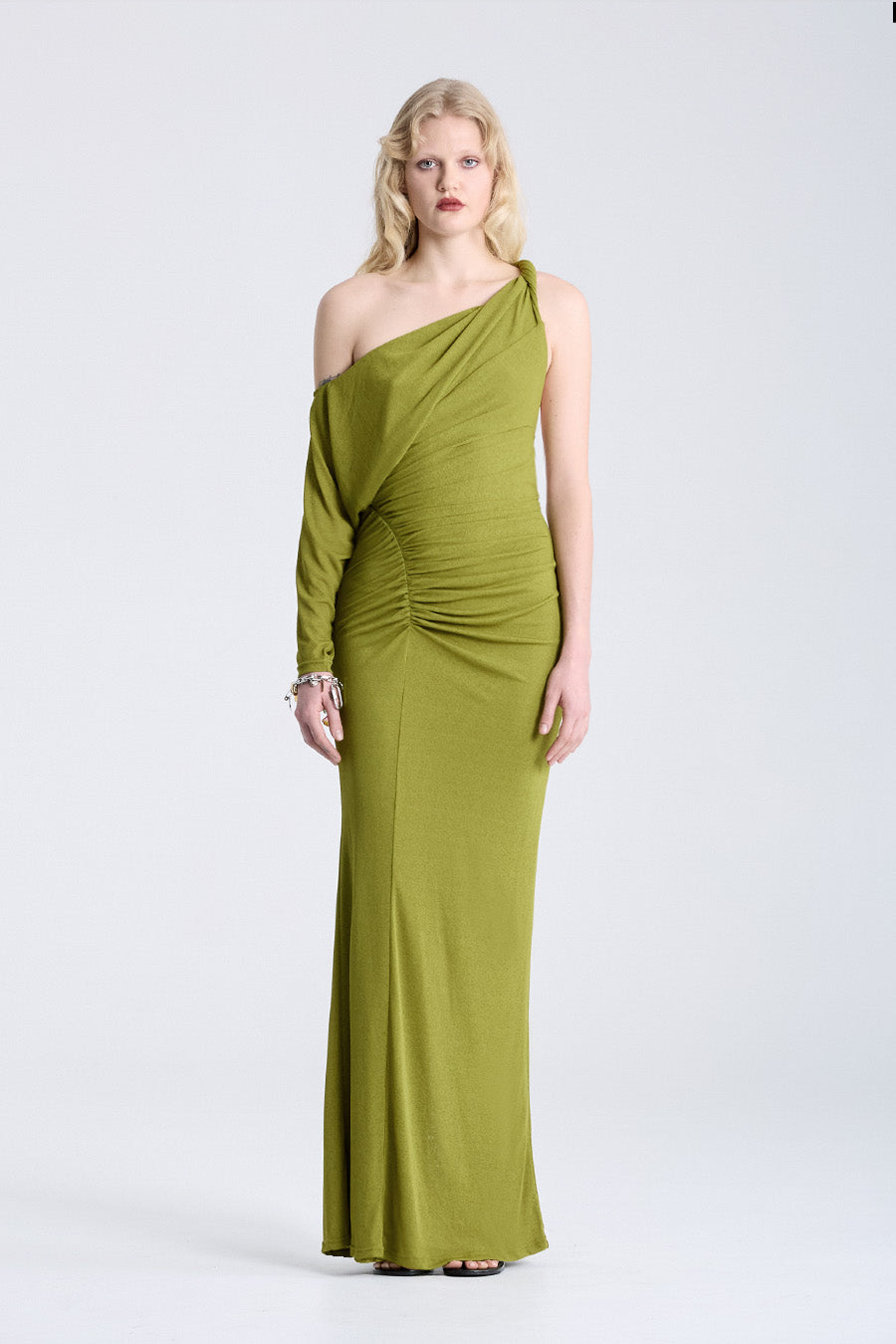 LUMI MAXI DRESS | PISTACHIO