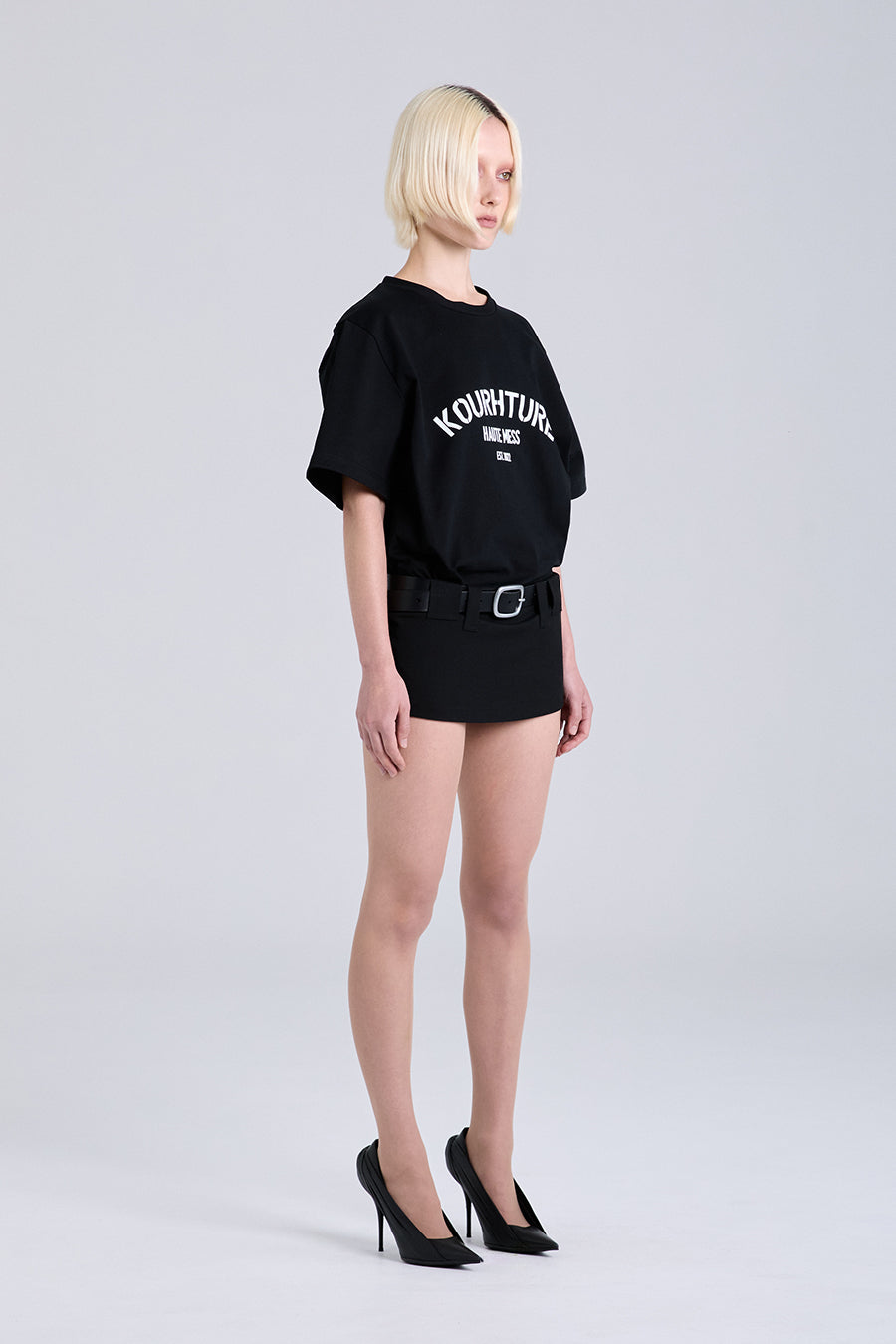 KOURHTURE TEE | BLACK