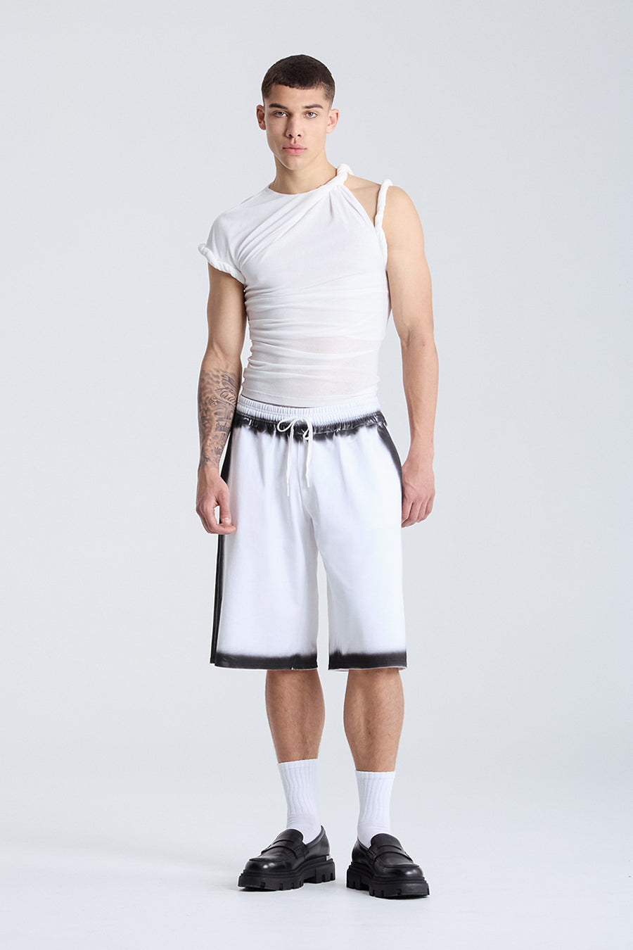 SPRAY SHORT | IVORY