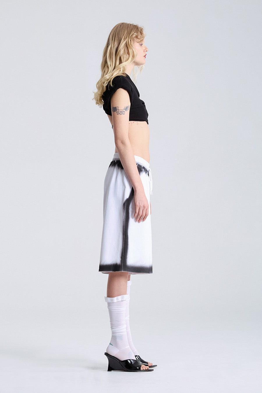 SPRAY SHORT | IVORY