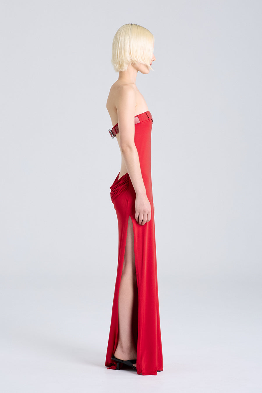 SPLICE MAXI DRESS | ROUGE
