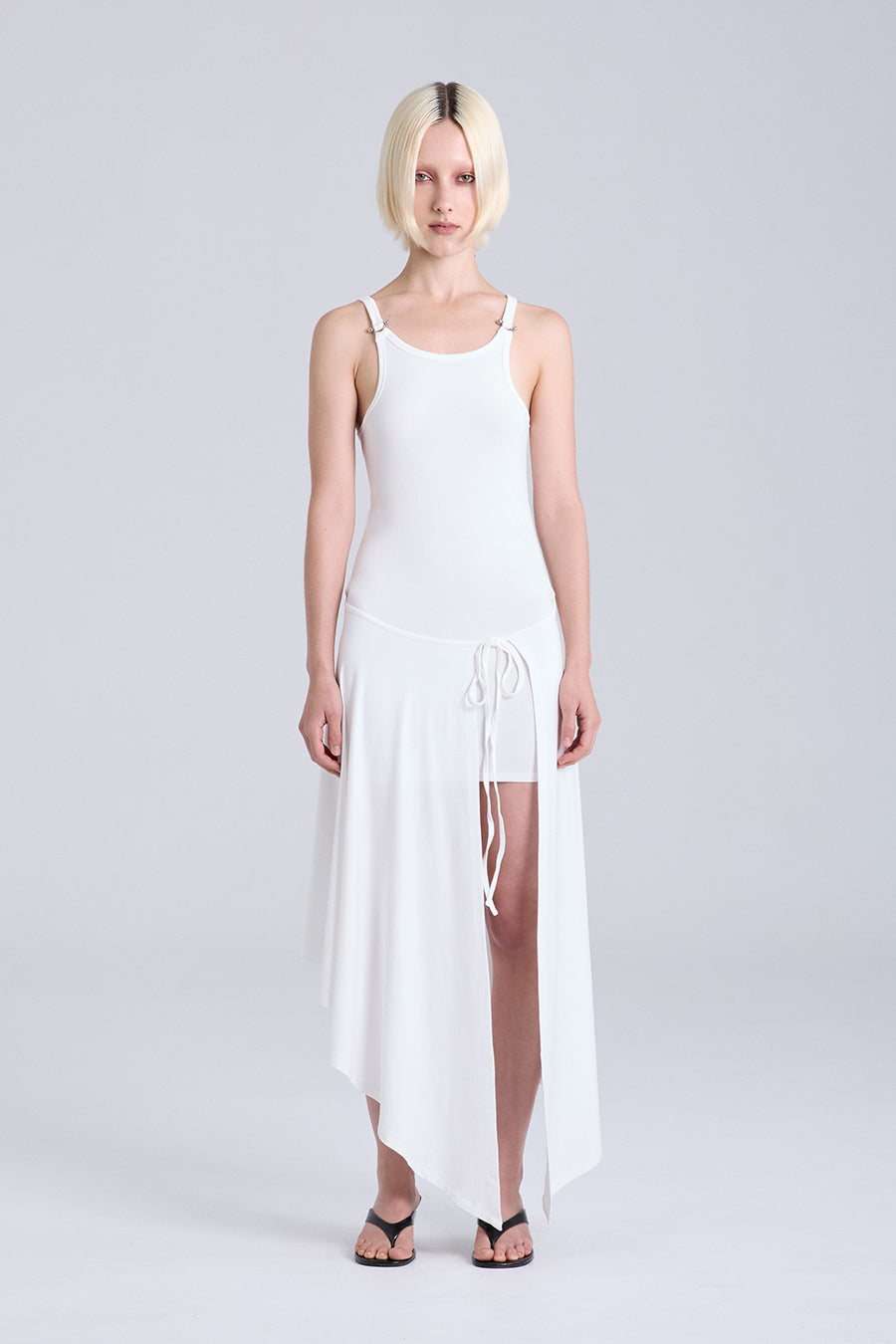 MANTA TANK DRESS | IVORY