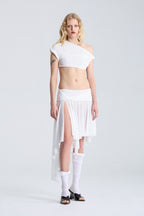 JUNO CROP TOP | WHITE