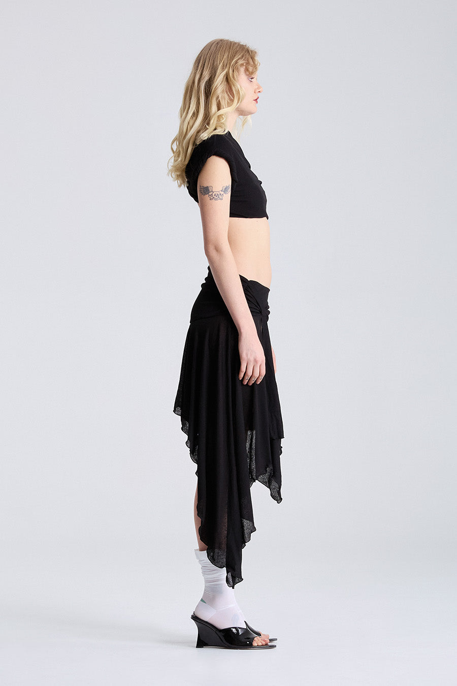 JUNO CROP TOP | BLACK