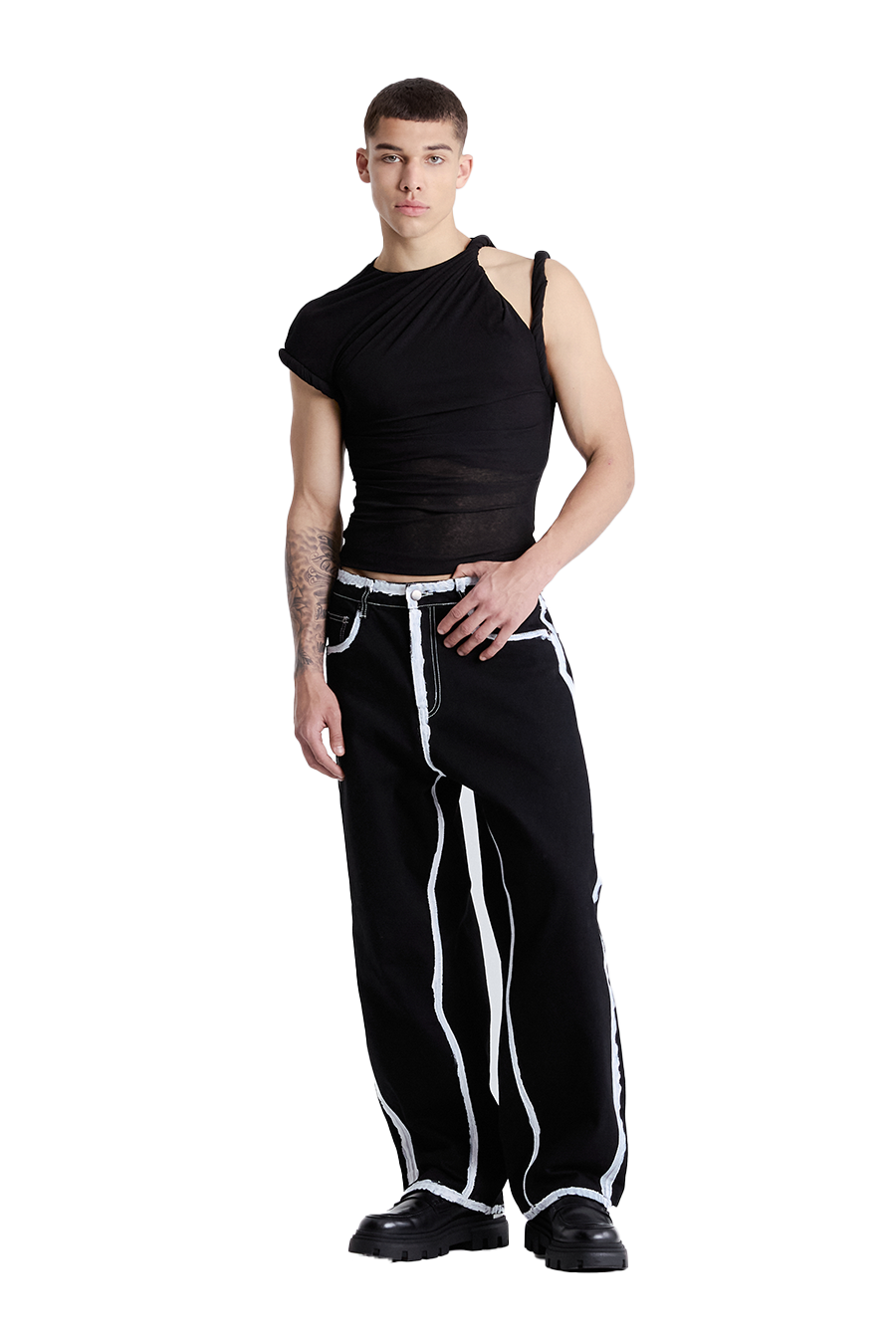 MARLO TANK | BLACK