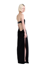 SPLICE MAXI DRESS | BLACK