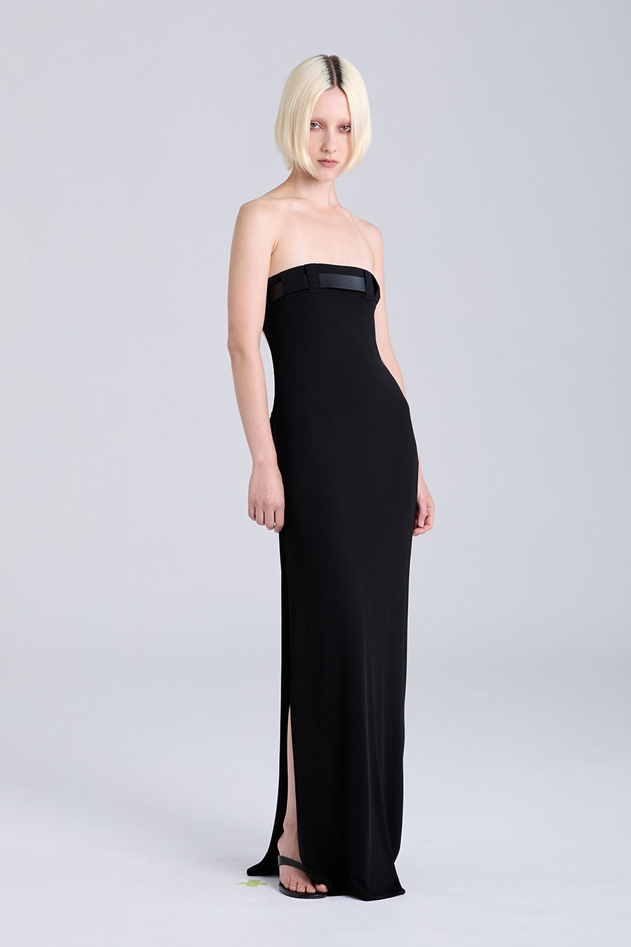 SPLICE MAXI DRESS | BLACK