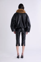 VULTURE BOMBER JACKET | BLACK