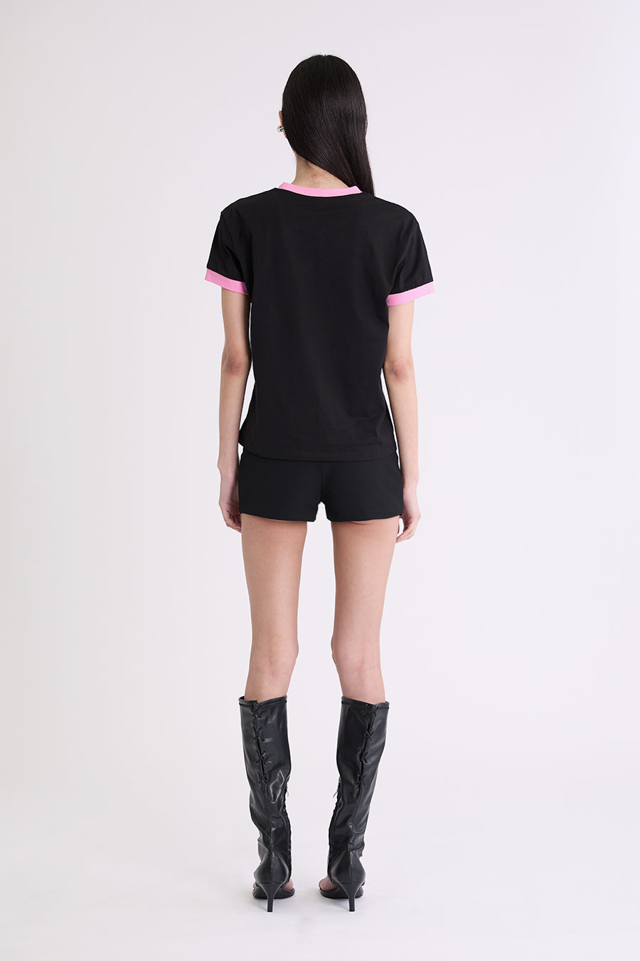 PUSS PUSS BABY TEE | BLACK