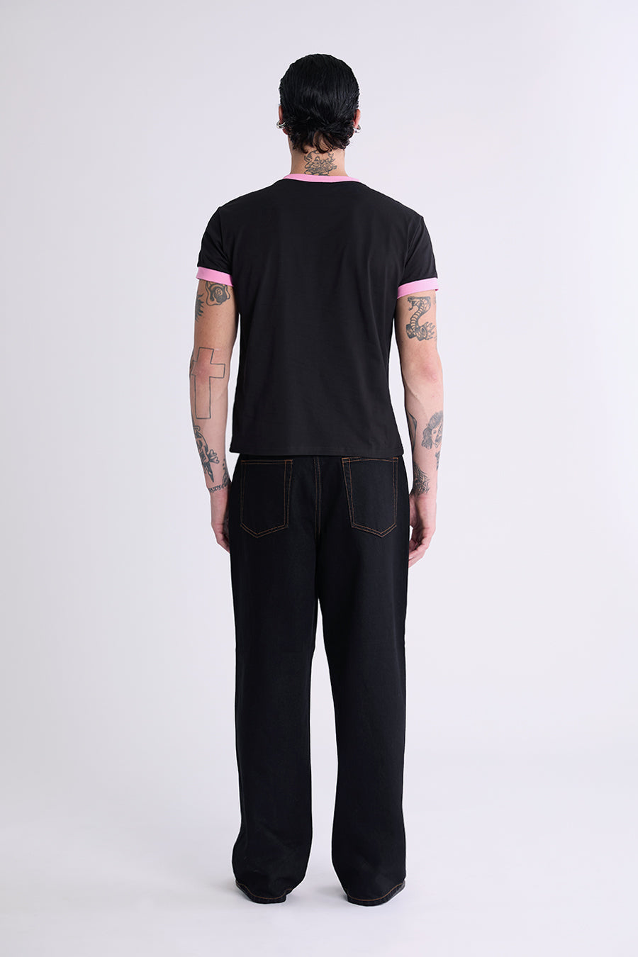 PUSS PUSS BABY TEE | BLACK