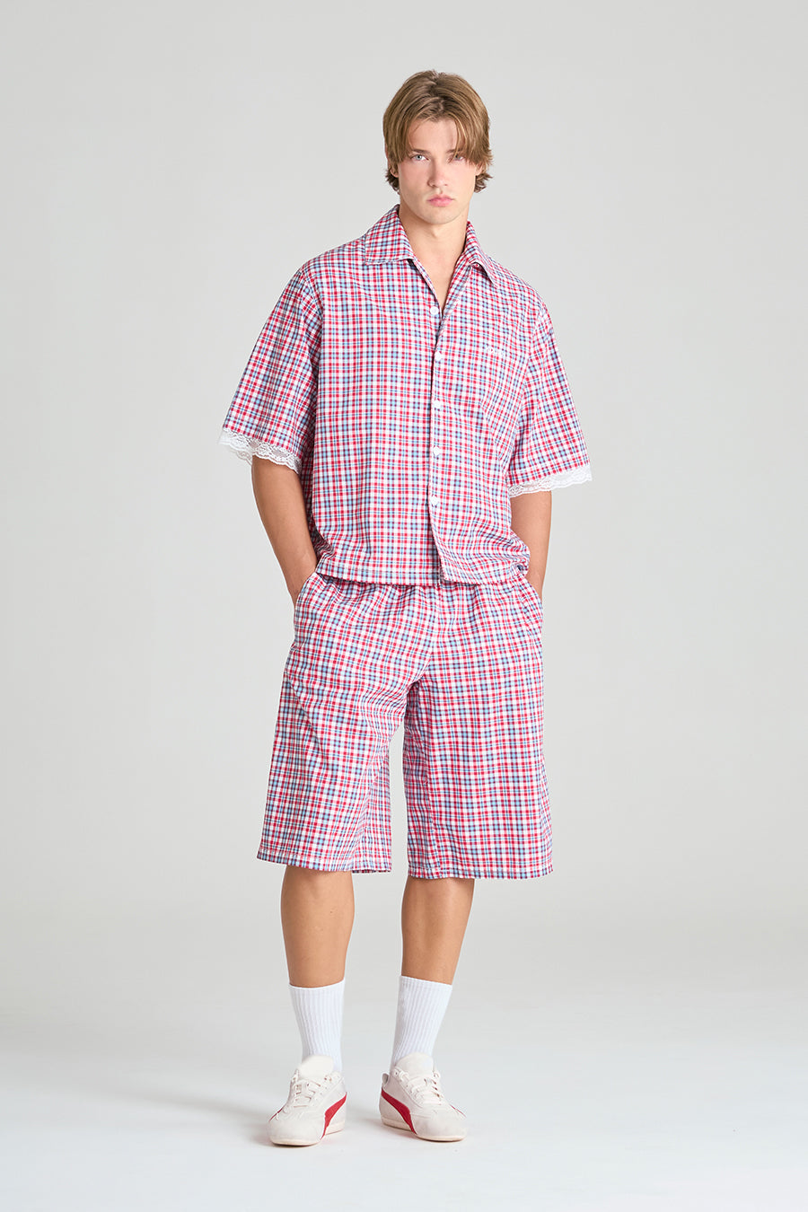 CURATOR SHIRT | RED CHECK