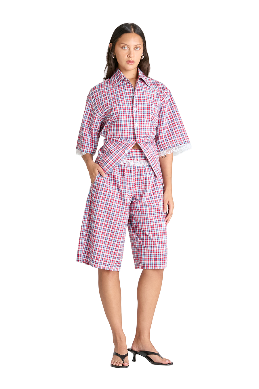 CURATOR SHIRT | RED CHECK