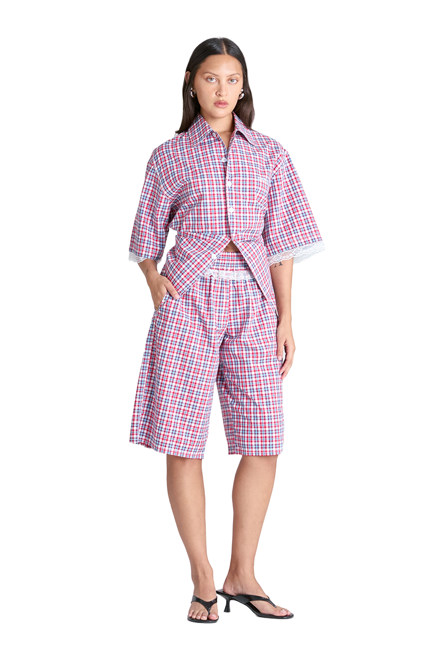 CURATOR SHIRT | RED CHECK