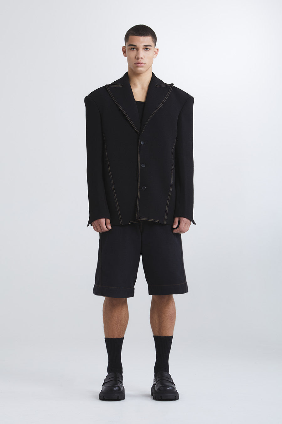 FRACTURE BLAZER | BLACK