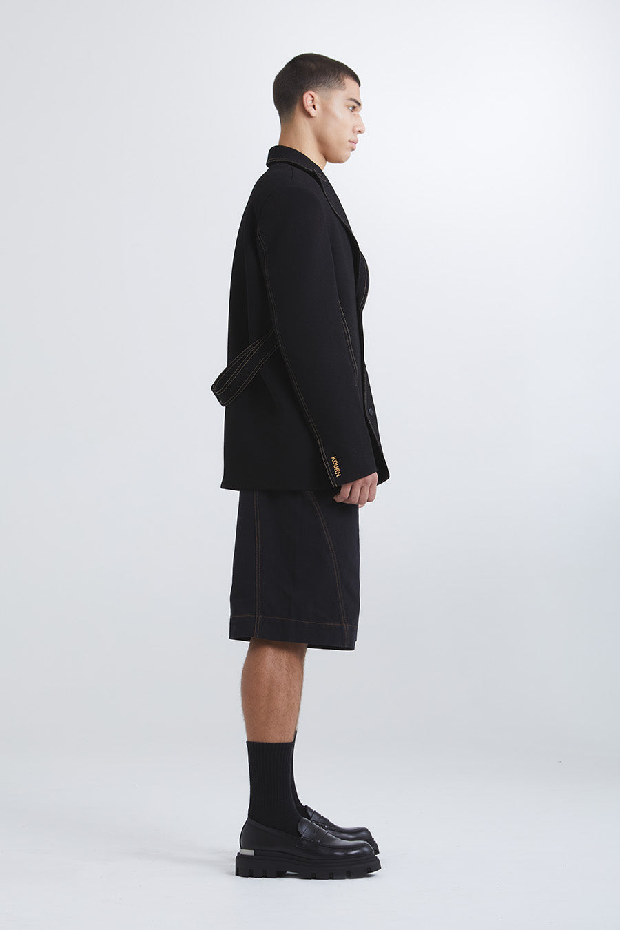 FRACTURE BLAZER | BLACK