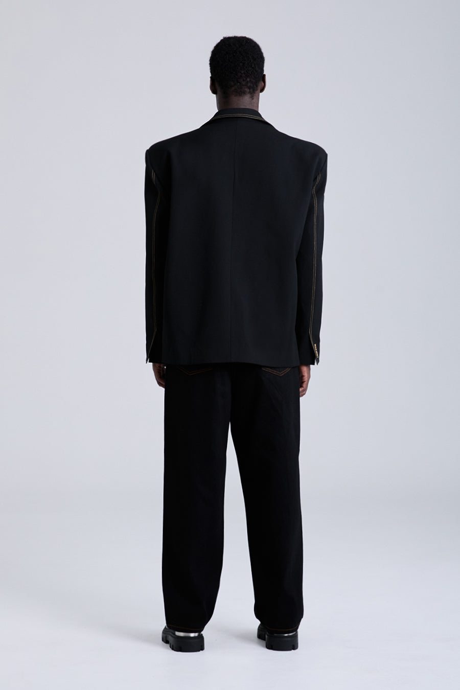 FRACTURE BLAZER | BLACK