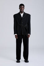 FRACTURE BLAZER | BLACK