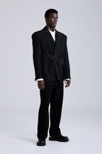 FRACTURE BLAZER | BLACK