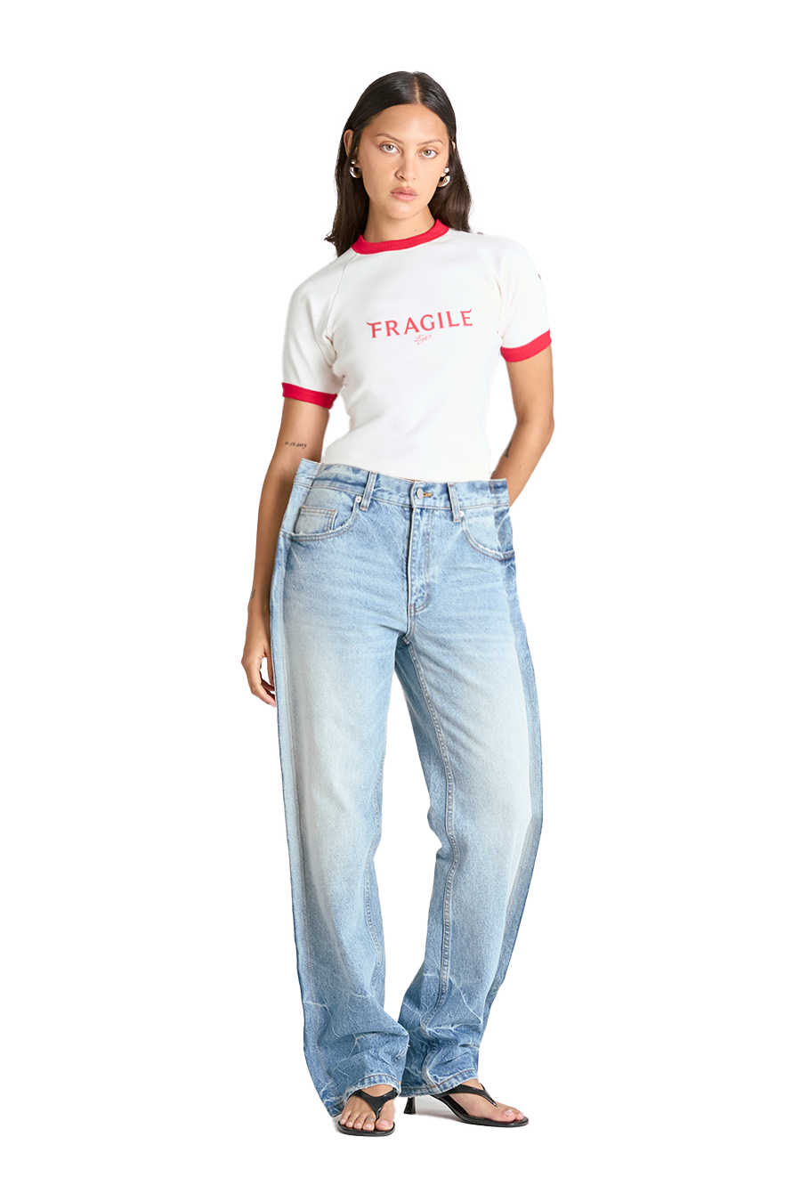 FRAGILE BABY TEE | IVORY