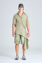HEX SHIRT | PANDAN STRIPE