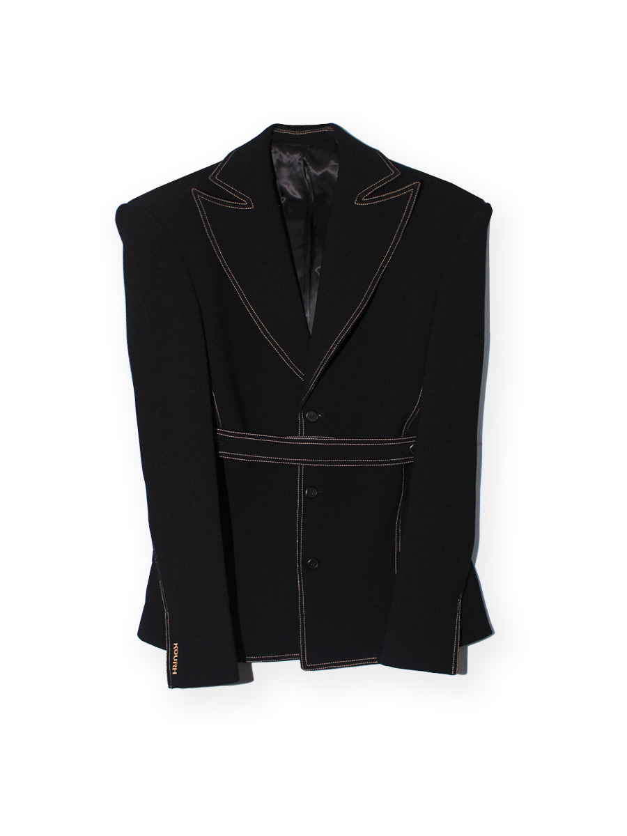 FRACTURE BLAZER | BLACK