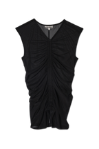 GRACIE MESH TANK | BLACK
