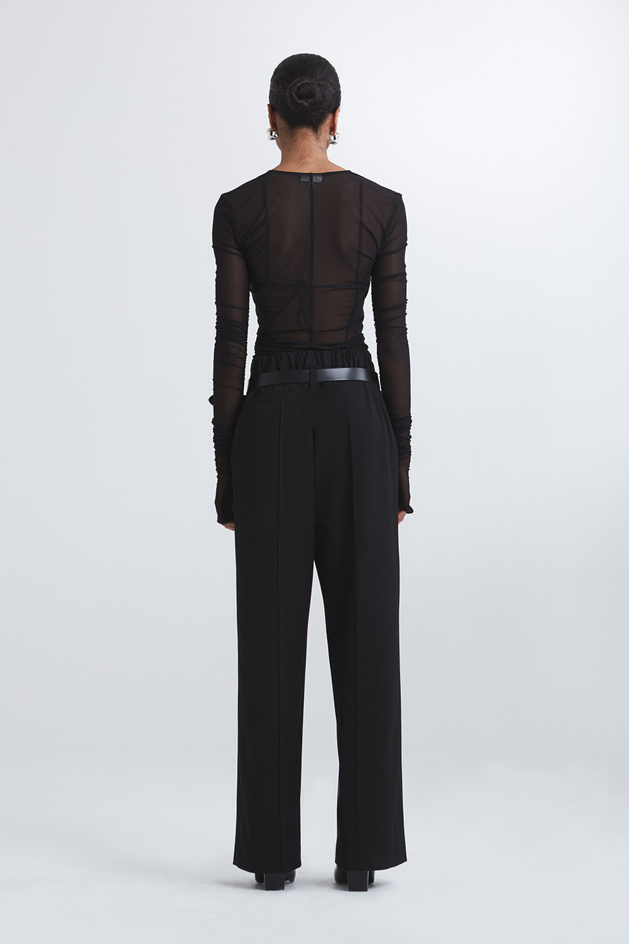 HAVOC MESH TOP | BLACK