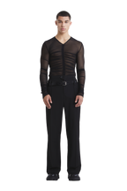 HAVOC MESH TOP | BLACK