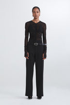 HAVOC MESH TOP | BLACK