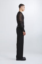 HAVOC MESH TOP | BLACK