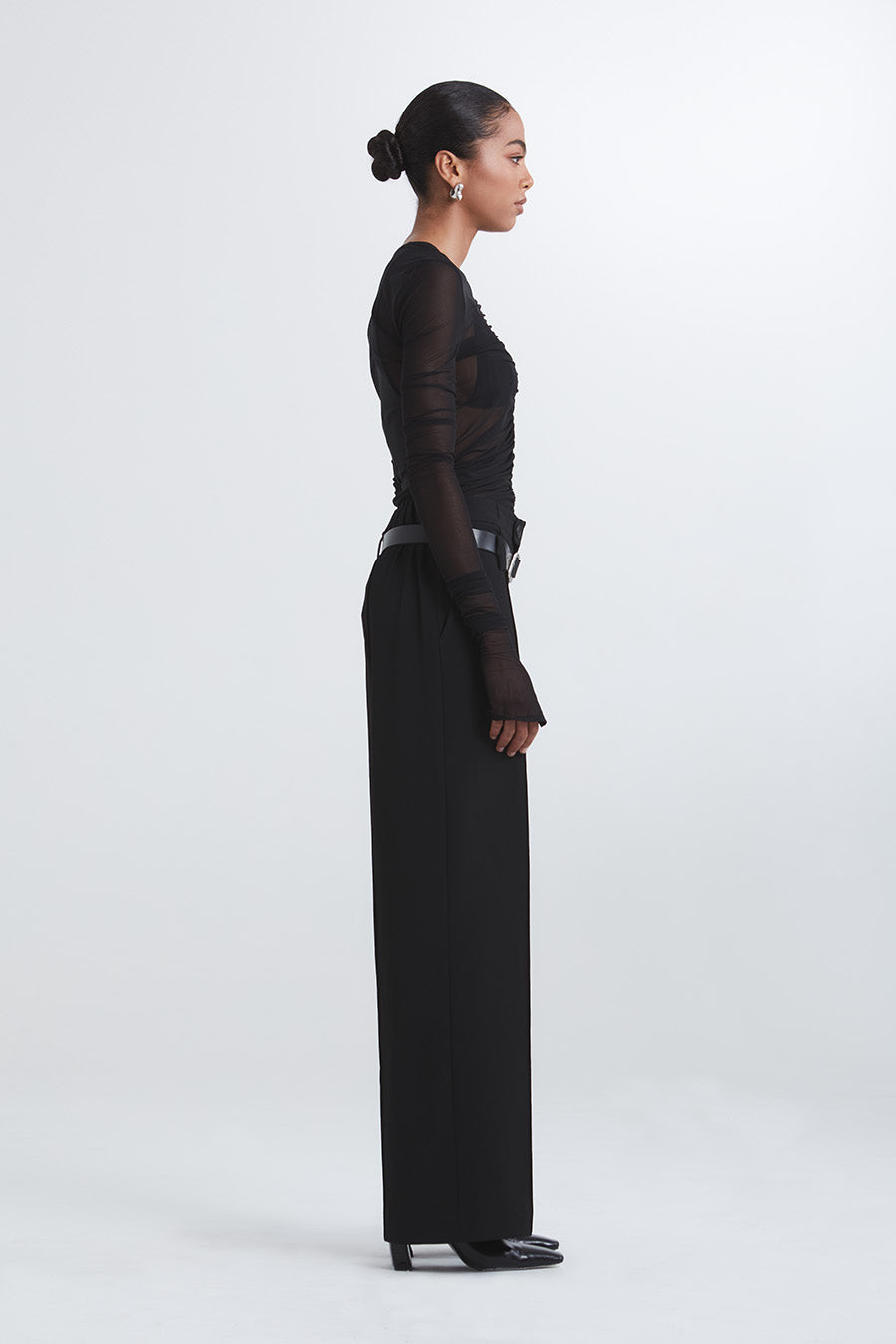 HAVOC MESH TOP | BLACK