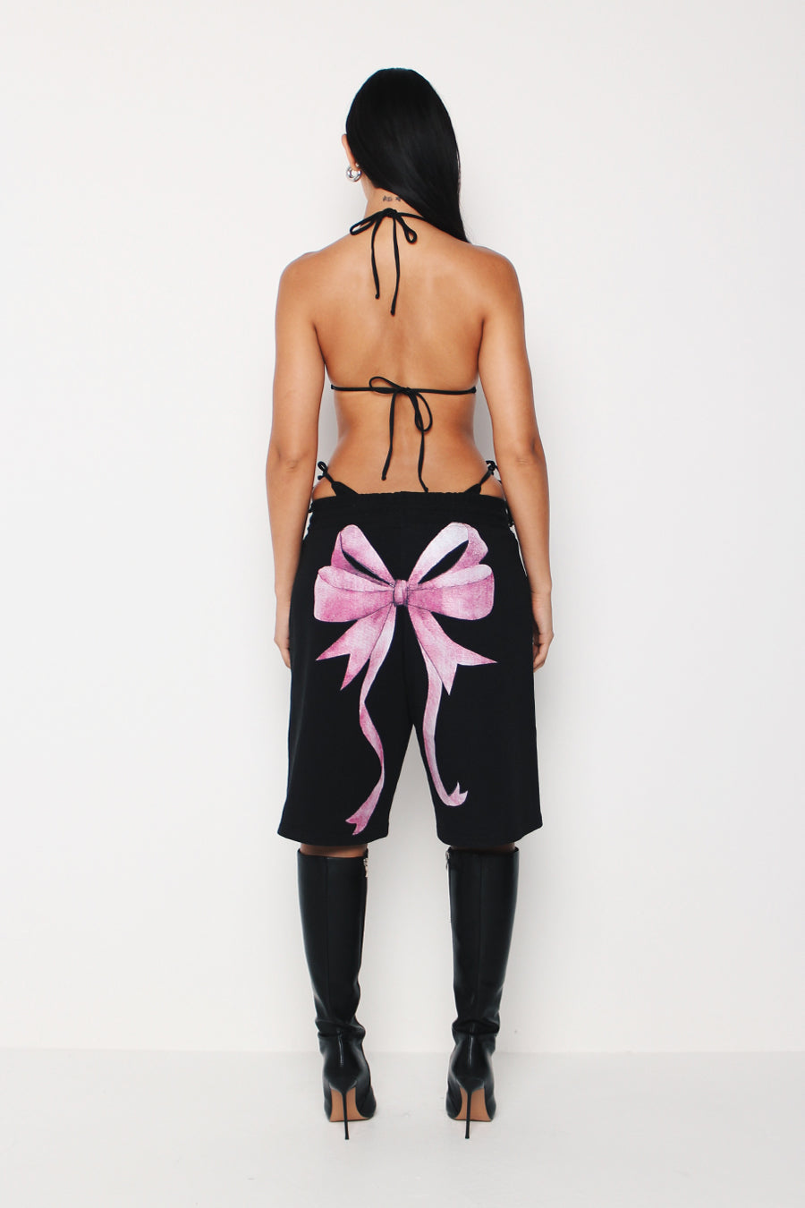 KOURH BOW SHORT | BLACK