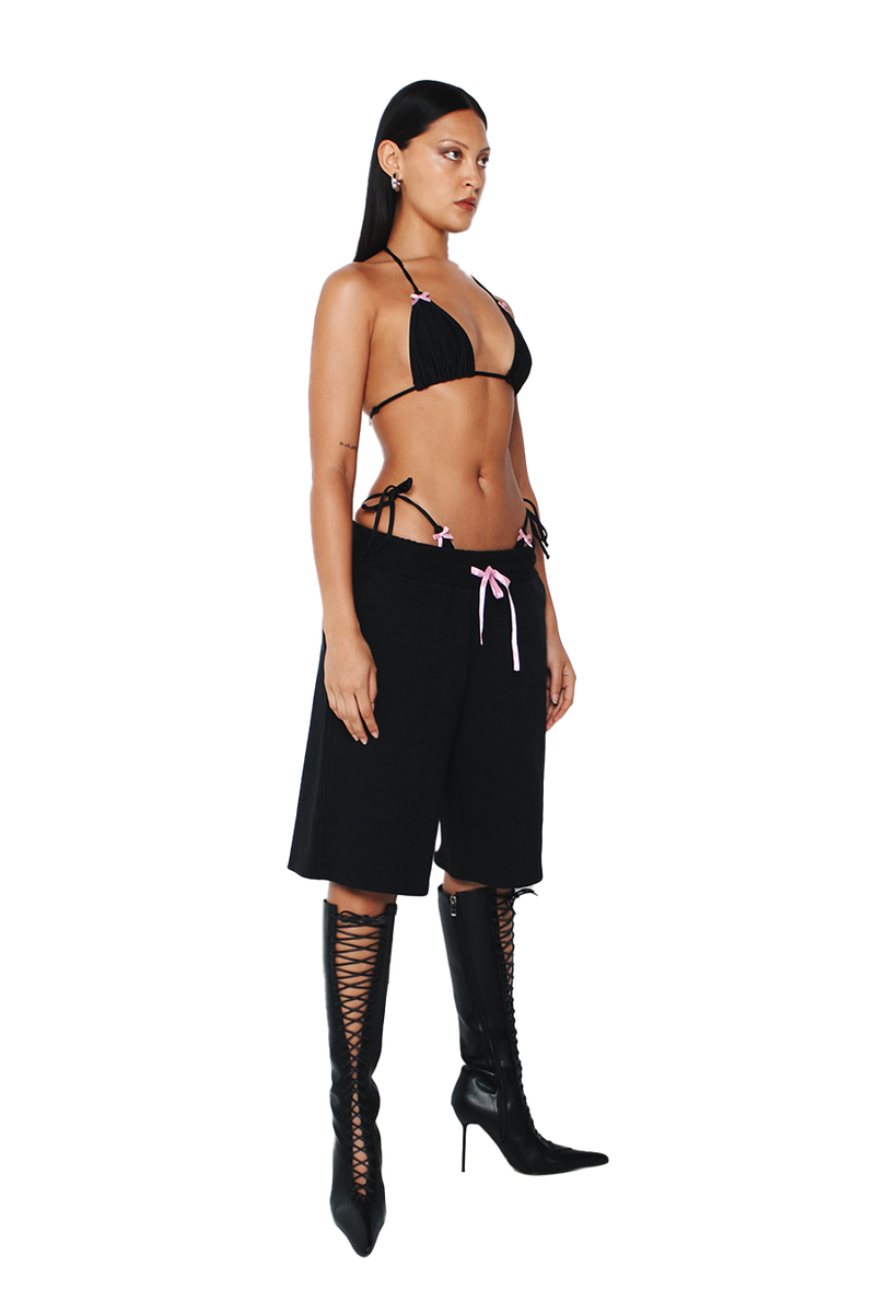 KOURH BOW SHORT | BLACK