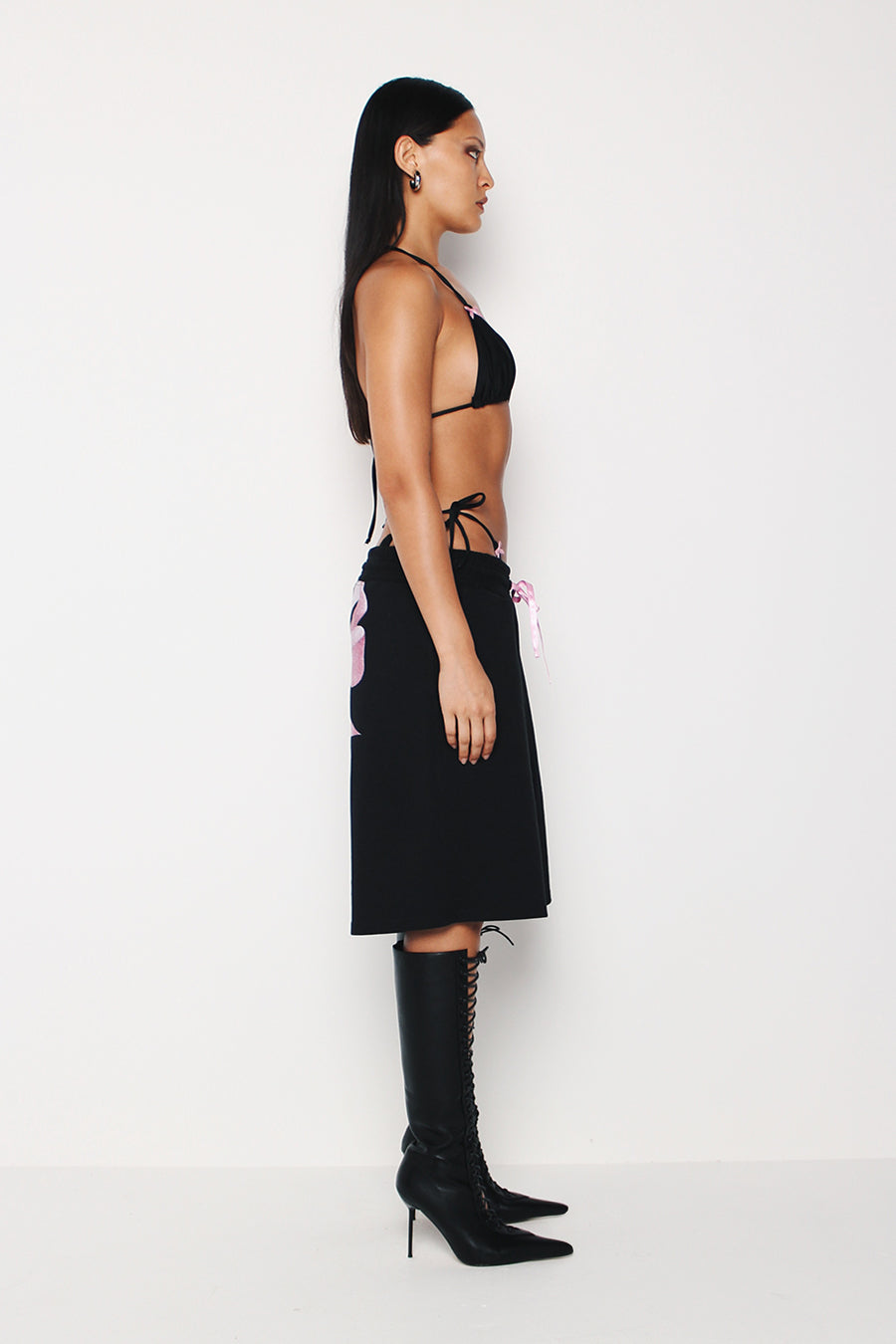 KOURH BOW SHORT | BLACK