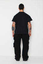 KOURH BOW TEE | BLACK