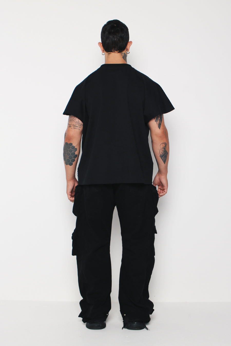 KOURH BOW TEE | BLACK