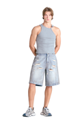 JINX TANK  | GREY MARL