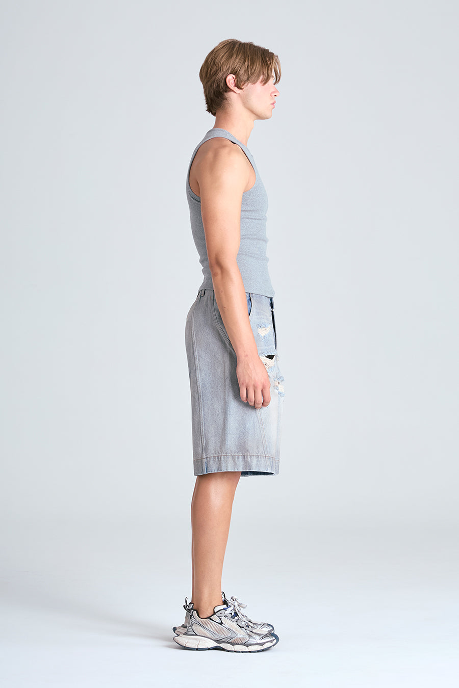 JINX TANK  | GREY MARL