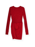 MANTA MINI DRESS | RED
