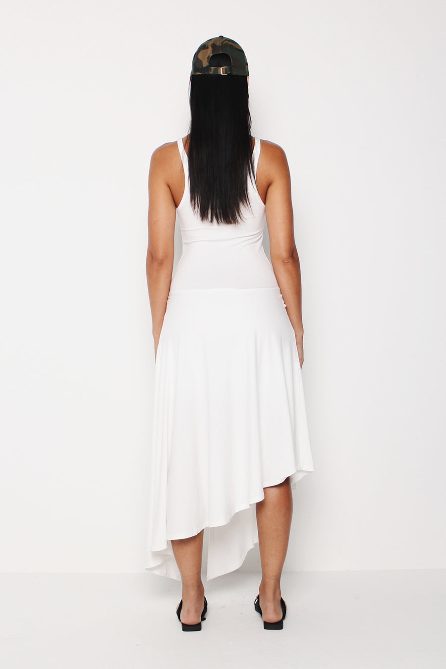 MANTA TANK DRESS | IVORY