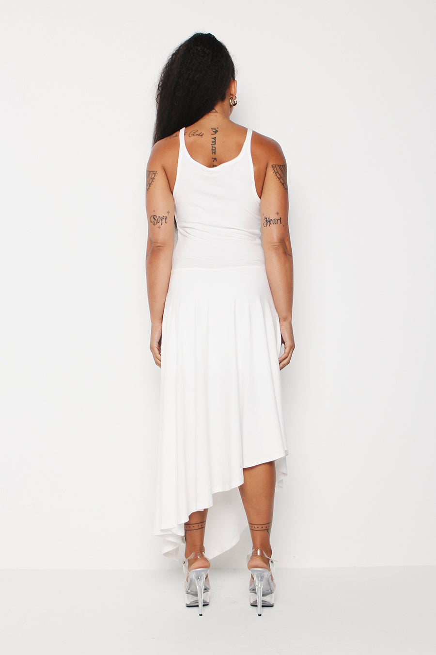 MANTA TANK DRESS | IVORY