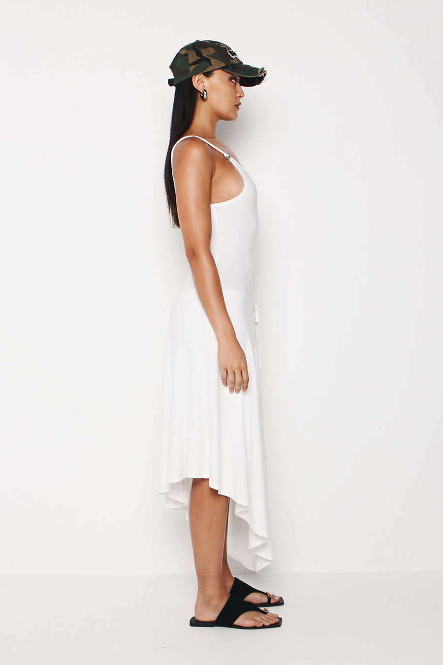 MANTA TANK DRESS | IVORY
