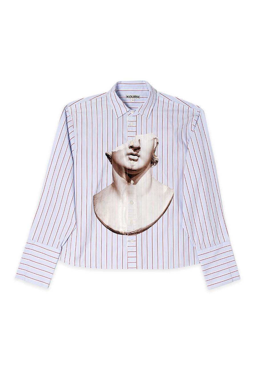 MARBLE SHIRT | BLUE STRIPE