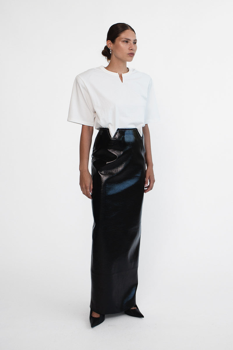 MARINA MIDI SKIRT | BLACK