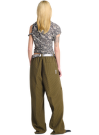 NOCTURNA PANT | OLIVE/WHT