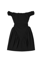 MONOLITH MINI DRESS | BLACK