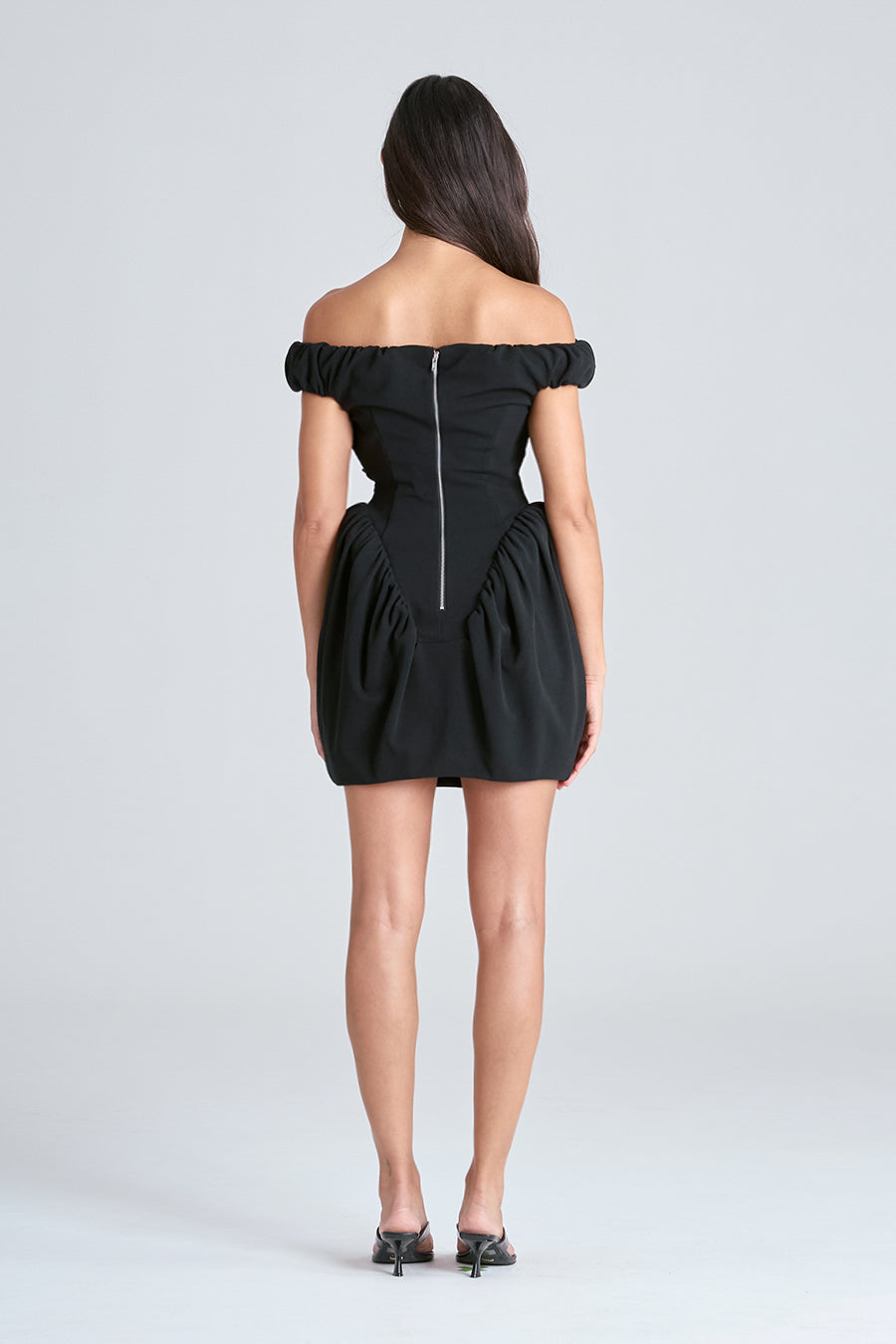MONOLITH MINI DRESS | BLACK